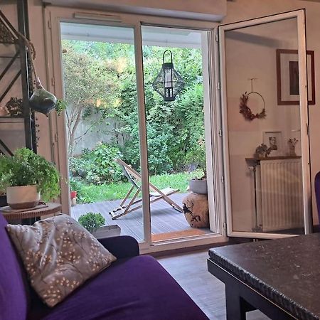 Appartement Cosy Avec Jardin Et Parking Gennevilliers Esterno foto